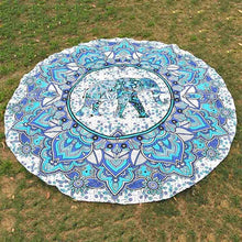 Load image into Gallery viewer, Mandala Tapestry Wall Tapestry Wall Hanging Blanket Indian Summer Beach Wrapped Skirt Tablecloths Tapestry