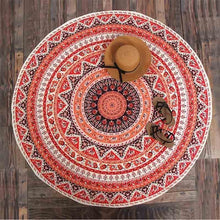 Load image into Gallery viewer, Mandala Tapestry Wall Tapestry Wall Hanging Blanket Indian Summer Beach Wrapped Skirt Tablecloths Tapestry