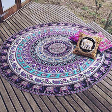 Load image into Gallery viewer, Mandala Tapestry Wall Tapestry Wall Hanging Blanket Indian Summer Beach Wrapped Skirt Tablecloths Tapestry