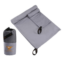 Load image into Gallery viewer, 2pc/set Outdoor Sports Quick-Dry Bath Set Towel Microfiber Non Slip Towel for Bath Gym Camping Yoga Mat Beach Towel Blanket