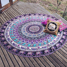 Load image into Gallery viewer, Tapestry Mandala Wall Hanging Blanket Indian Summer Beach Throw Rug Blanket Tablecloths Beach Throw Rug Blanket Muslim Tapestry