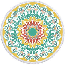 Load image into Gallery viewer, Bohemian Style Mandala beach blanket