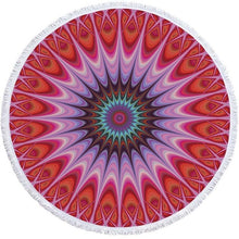 Load image into Gallery viewer, Bohemian Style Mandala beach blanket