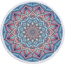 Load image into Gallery viewer, Bohemian Style Mandala beach blanket