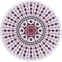 Load image into Gallery viewer, Bohemian Style Mandala beach blanket