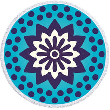 Load image into Gallery viewer, Bohemian Style Mandala beach blanket