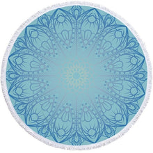Load image into Gallery viewer, Bohemian Style Mandala beach blanket