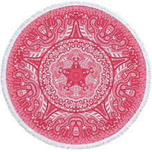 Load image into Gallery viewer, Bohemian Style Mandala beach blanket