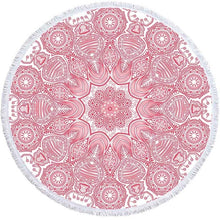 Load image into Gallery viewer, Bohemian Style Mandala beach blanket
