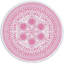 Load image into Gallery viewer, Bohemian Style Mandala beach blanket