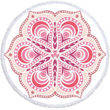 Load image into Gallery viewer, Bohemian Style Mandala beach blanket