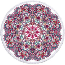 Load image into Gallery viewer, Bohemian Style Mandala beach blanket